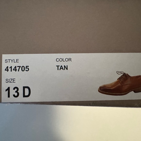 Joseph Abboud Thornton Plain Toe Oxford 414705 Men’s Size 13 D NEW - Picture 10 of 12